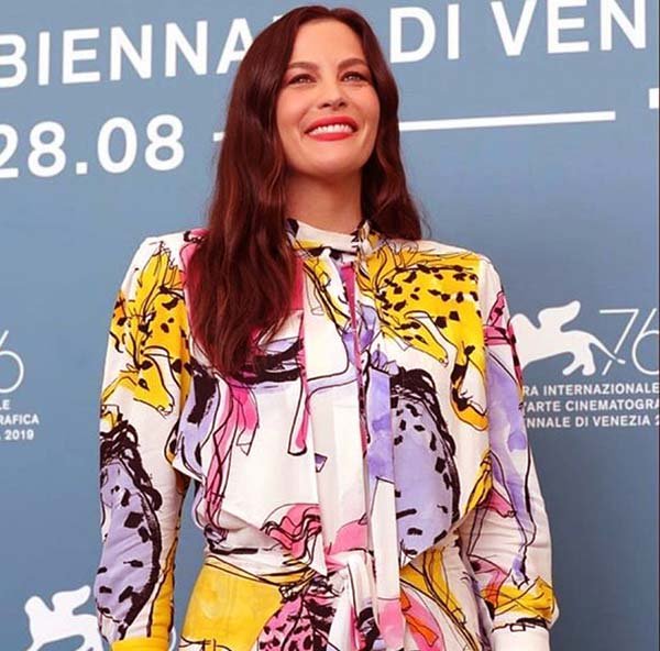 Image of Caption: Liv Tyler is the eldest child of Steven Tyler born from an ex-girlfriend, Bebe Buell