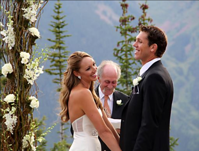 Image of Caption: Luke Walton married wife Bre Ladd in 2013