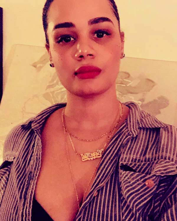 Image of Caption: Cara Mia Wayans posted a selfie of her on Instagram in November 2017