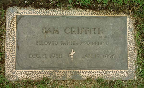 Image of Caption: Andy Griffith son Andy Samuel Griffith Jr died on 17 Jan 1996 at the age of 37