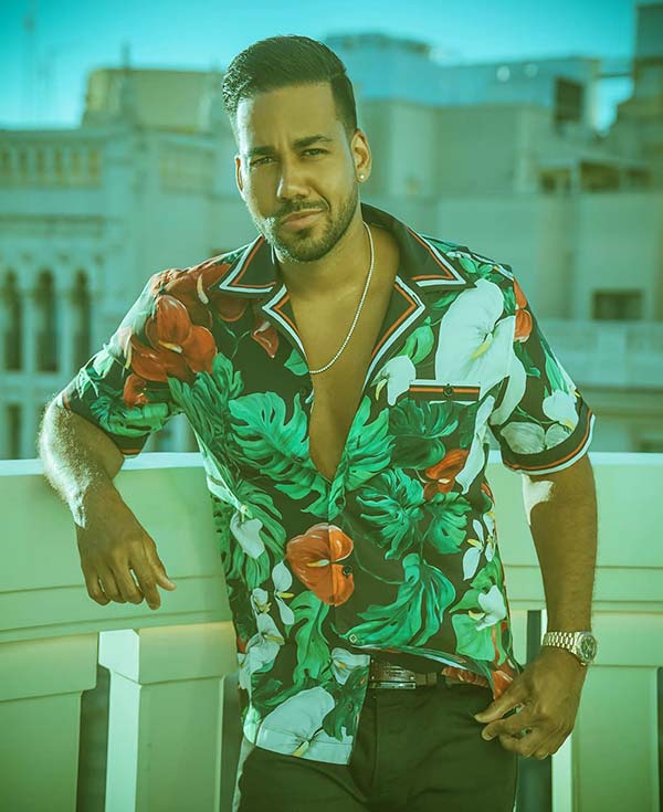 Image of Caption: Romeo Santos is the lead singer of the Bachata group, Aventura