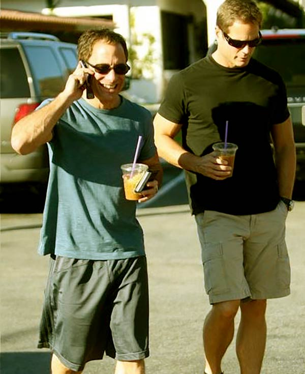 Image of Harvey Levin with his boyfriend Andy Mauer