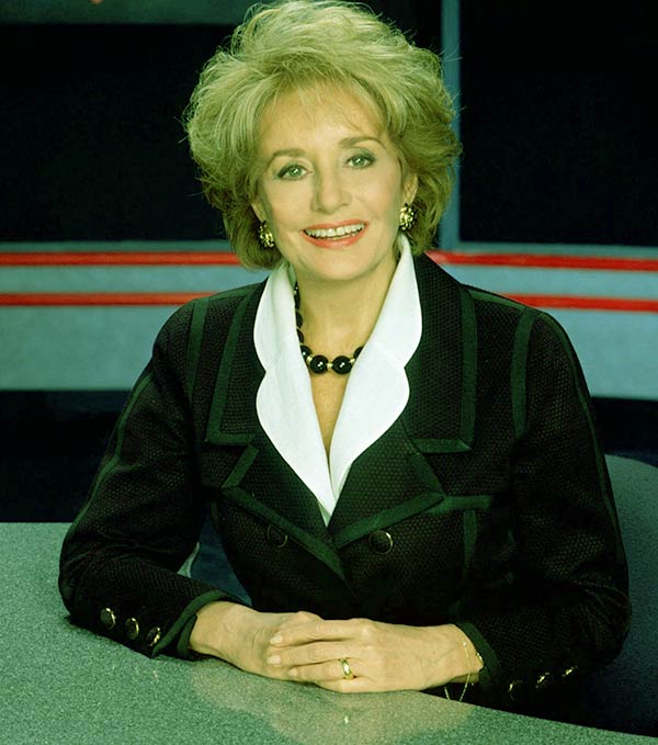 Image of American broadcaster, Barbara Walters