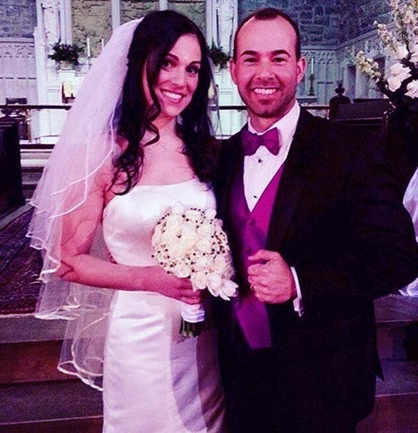 Image of James Murray with his ex-wife Jenna Vulcano